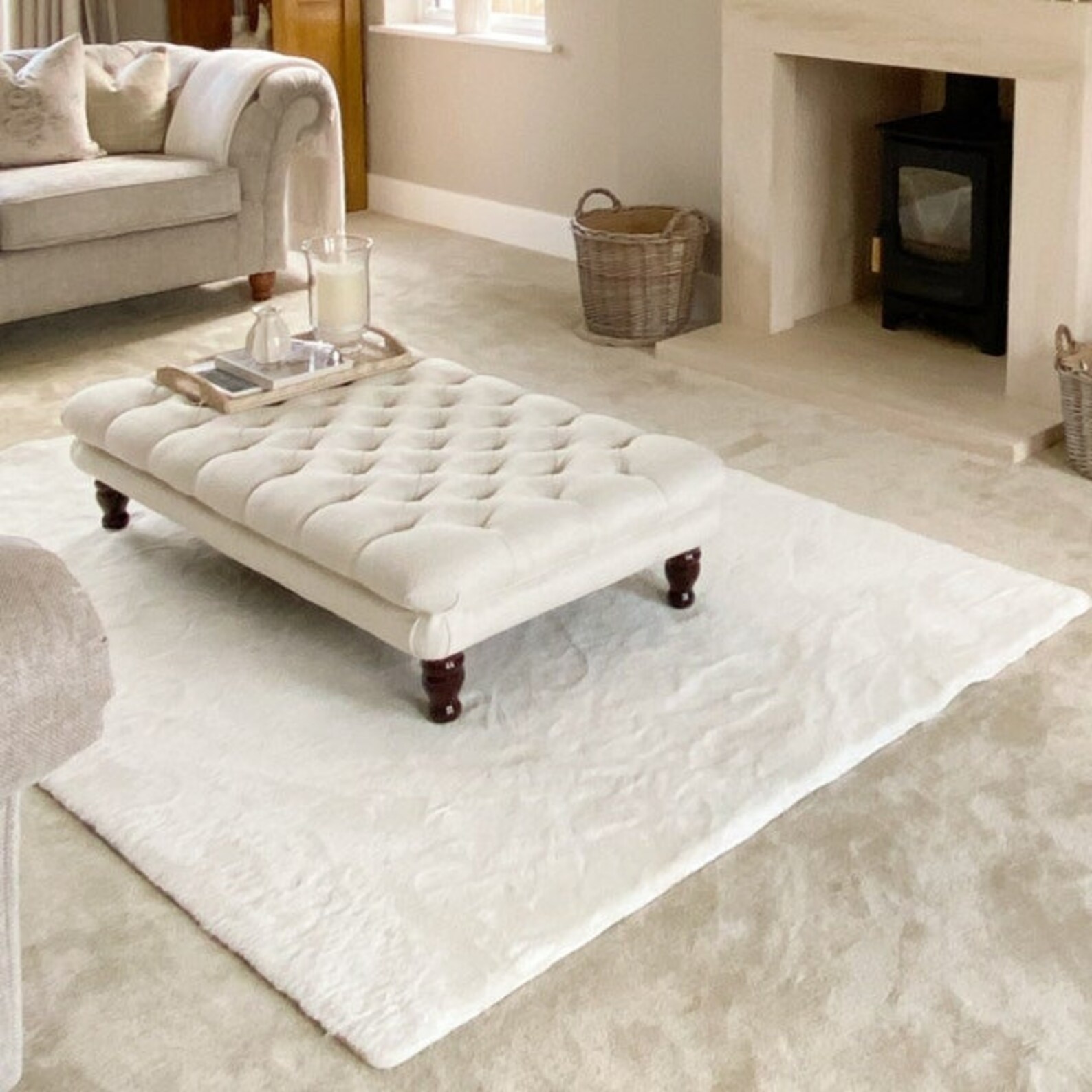 Extra Large Footstool/coffee Table Non Storage 130 X 70 Cm in Etsy UK