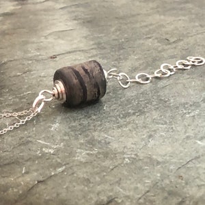 Picasso Jasper Barrel Pendant