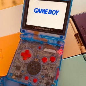 Personalized Game Boy Advance SP: Custom Handheld Console, IPS Backlight