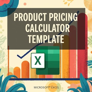 Product Pricing Calculator: For 50 Products Excel Template with Profit Margin