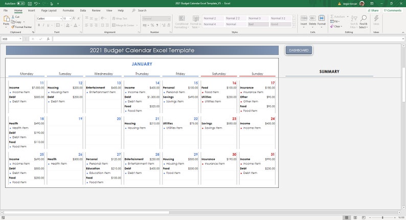 Format Sppd Terbaru 2021 Excel