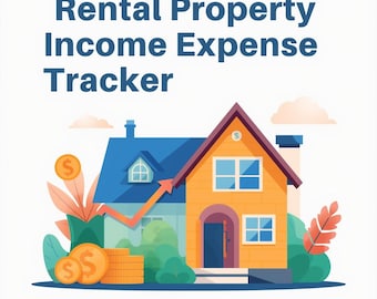 Rental Property Income Expense Tracker: Landlord Excel Template (24 Properties)