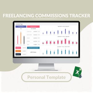 Freelancer Project Tracker: modello Excel per il budget delle commissioni