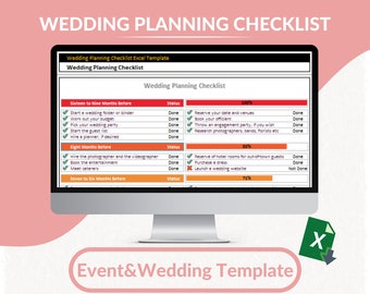 Wedding Planning Checklist: 16-Month Timeline (Printable Excel)