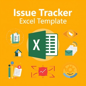 Issue Tracker Excel Template: Project Management Tool