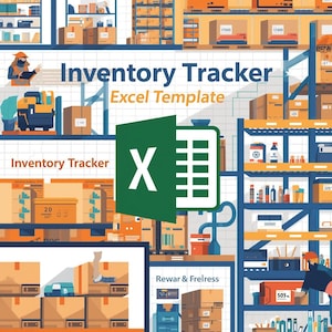 Inventory Tracker Excel Template: Stock Management Spreadsheet