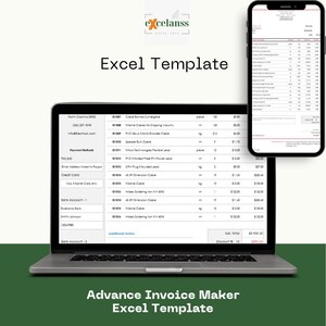 Invoice Maker Excel Template – Professional Billing & Auto Calculations