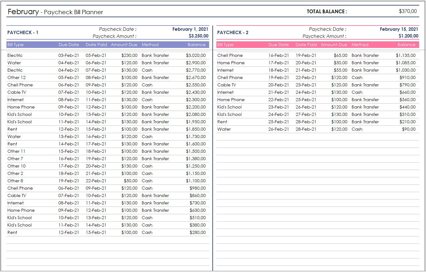 paycheck-bill-tracker-excel-template-paycheck-bill-organizer-etsy