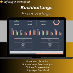 Buchhaltung Excel Vorlage – Einnahmen & Ausgaben einfach verwalten