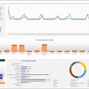 Week Data Tracker Weekly Budget Tracker Excel Template – 52 Weeks Income, Expense ...