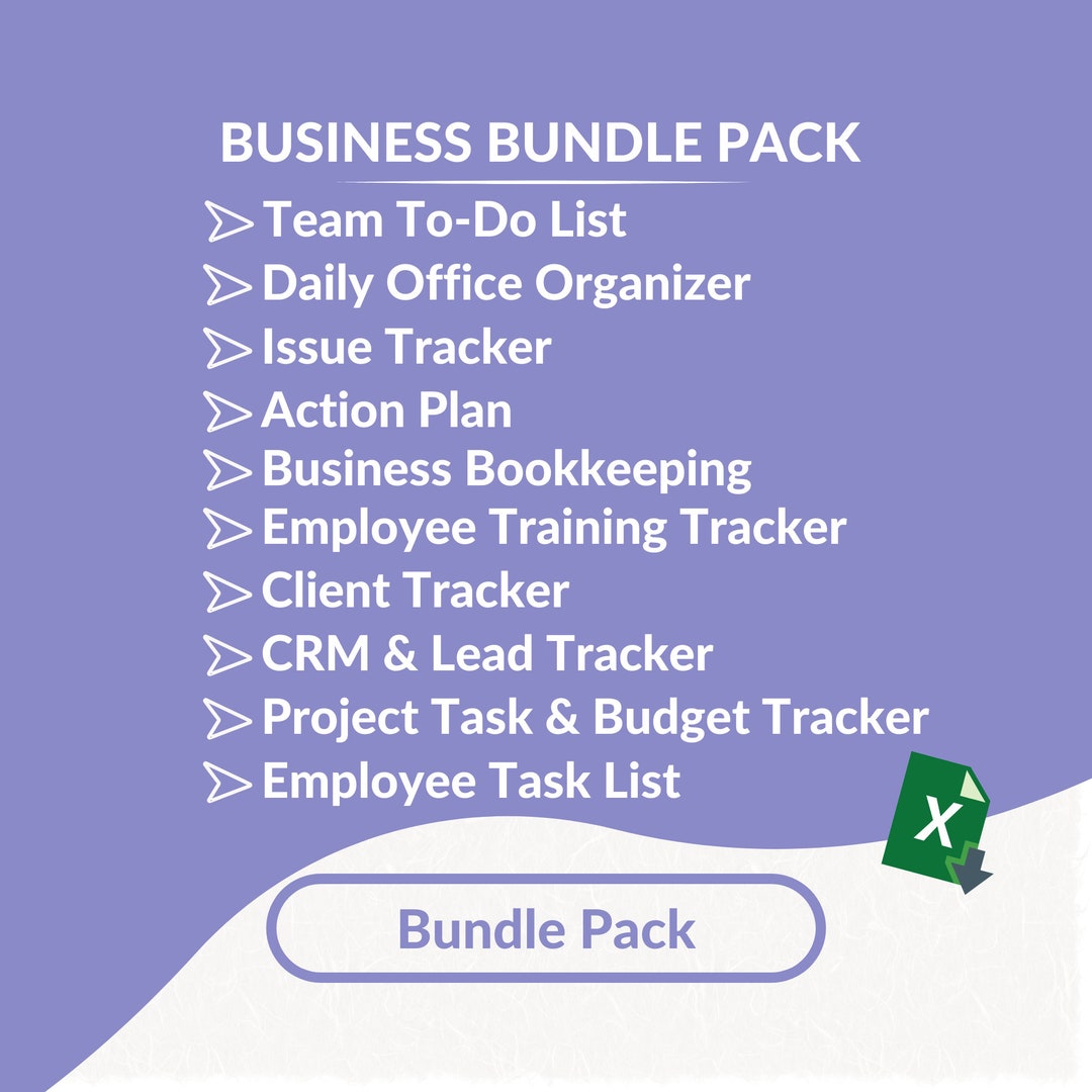 Business 10 Useful Excel Templates Bundle Pack Financial Planner
