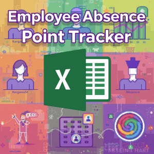 Modèle Excel de suivi des points d&#39;absence des employés : calculateur de points