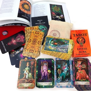 Paquete de Tarot de los Pequeños Soles y Oráculo del Largo Ahora