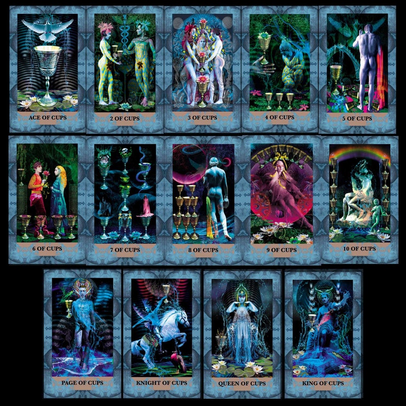 Blue Stone Tarot deck image 8