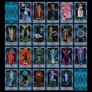 Blue Stone Tarot deck image 5