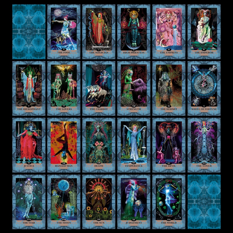 Blue Stone Tarot deck image 5