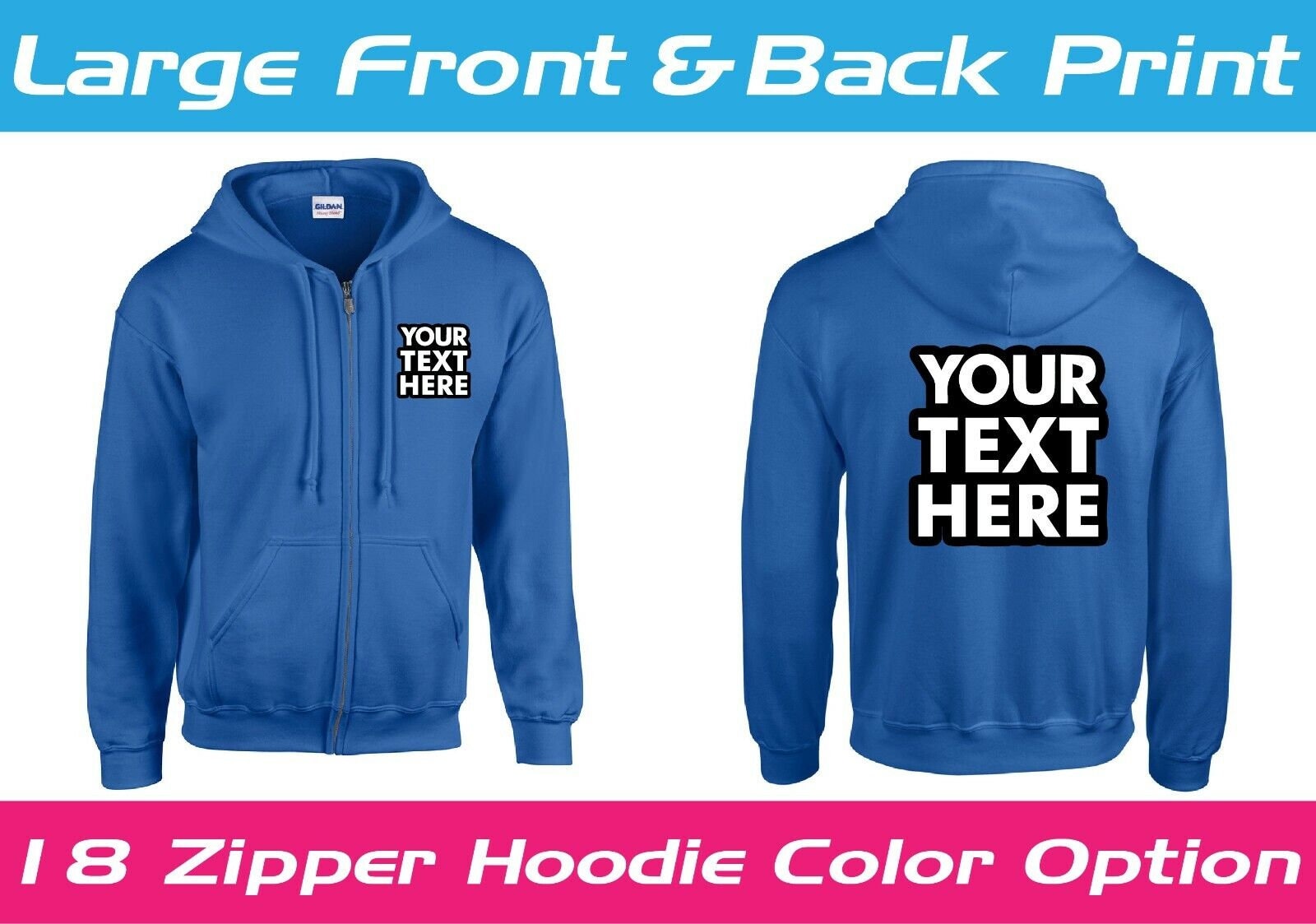 Monogram Zip Hoodie, Personalized Full Zip Hoodie, Embroidered Hoodie, – 7  Threads Embroidery