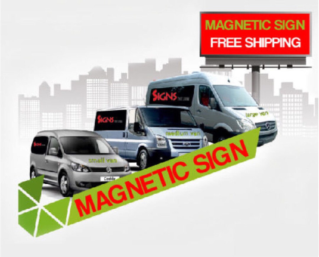Magnetic Signs For Vehicles