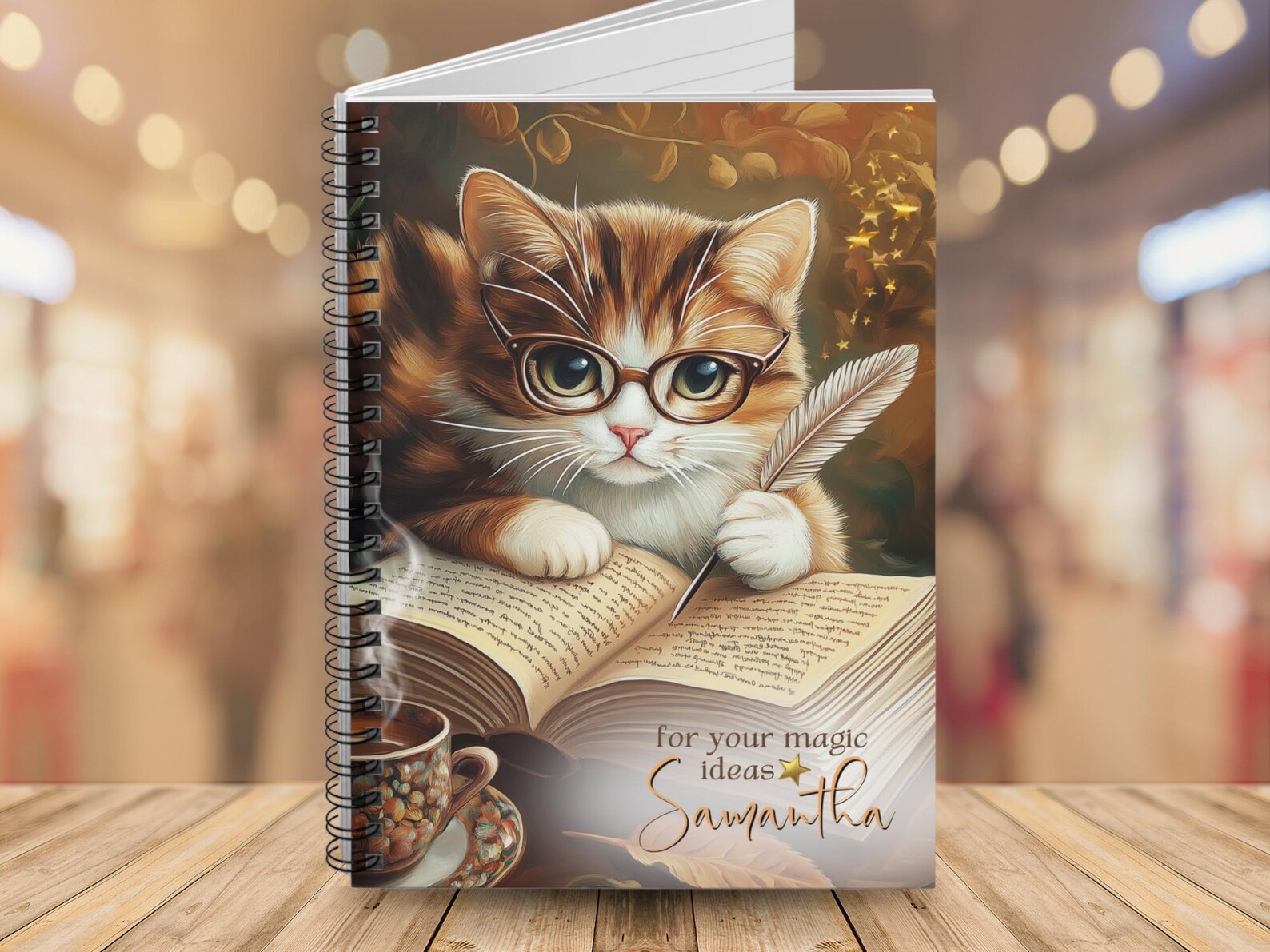 Infinity Cat Love Notebook main image 0