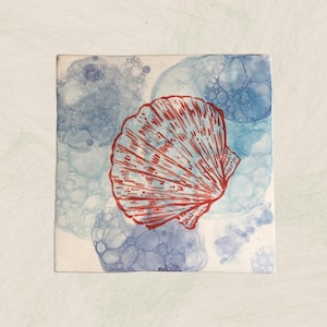 Shell Rustic Kitchen and Bathroom Portuguese Tile / Portuguese Tiles / Home Decor