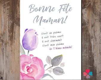 Bonne Fete Maman Etsy