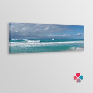 Panoramic Canvas Print: Gallery Wrapped Family Photo Collage Wall Decor