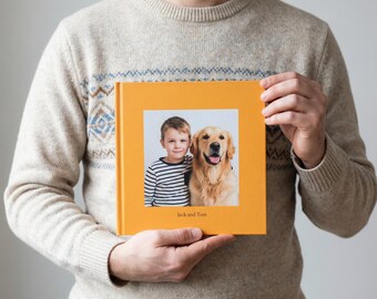 Custom Pet Photo Album: Personalized Cat or Dog Keepsake