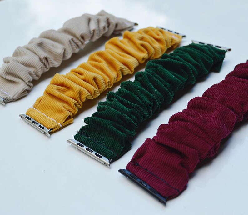 Scrunchie Apple Watch Band Etsy