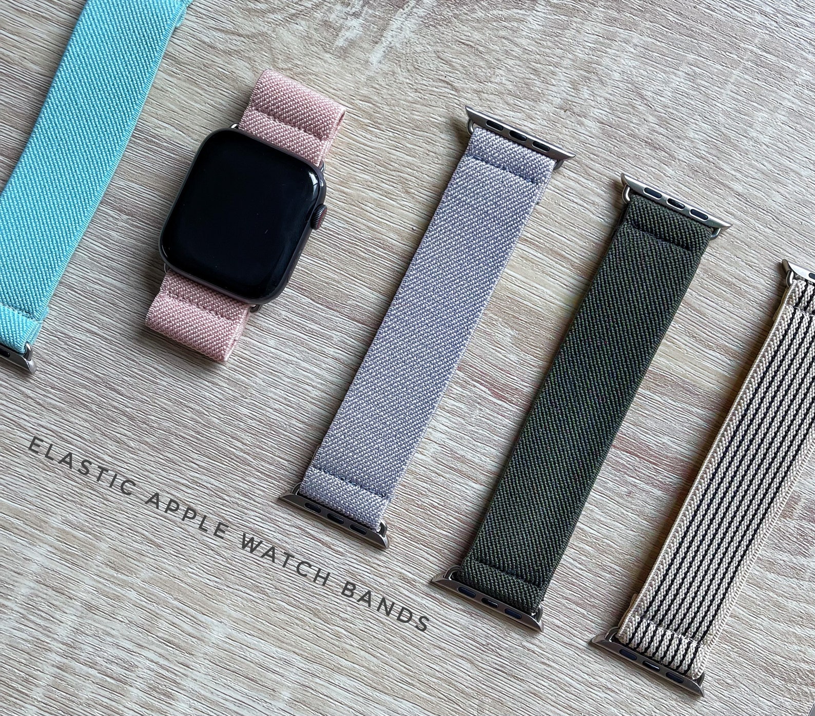 Elastic Apple Watch Band Etsy