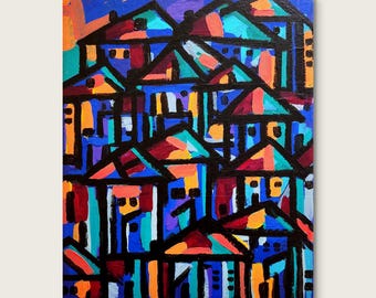 Multicolored Crowd