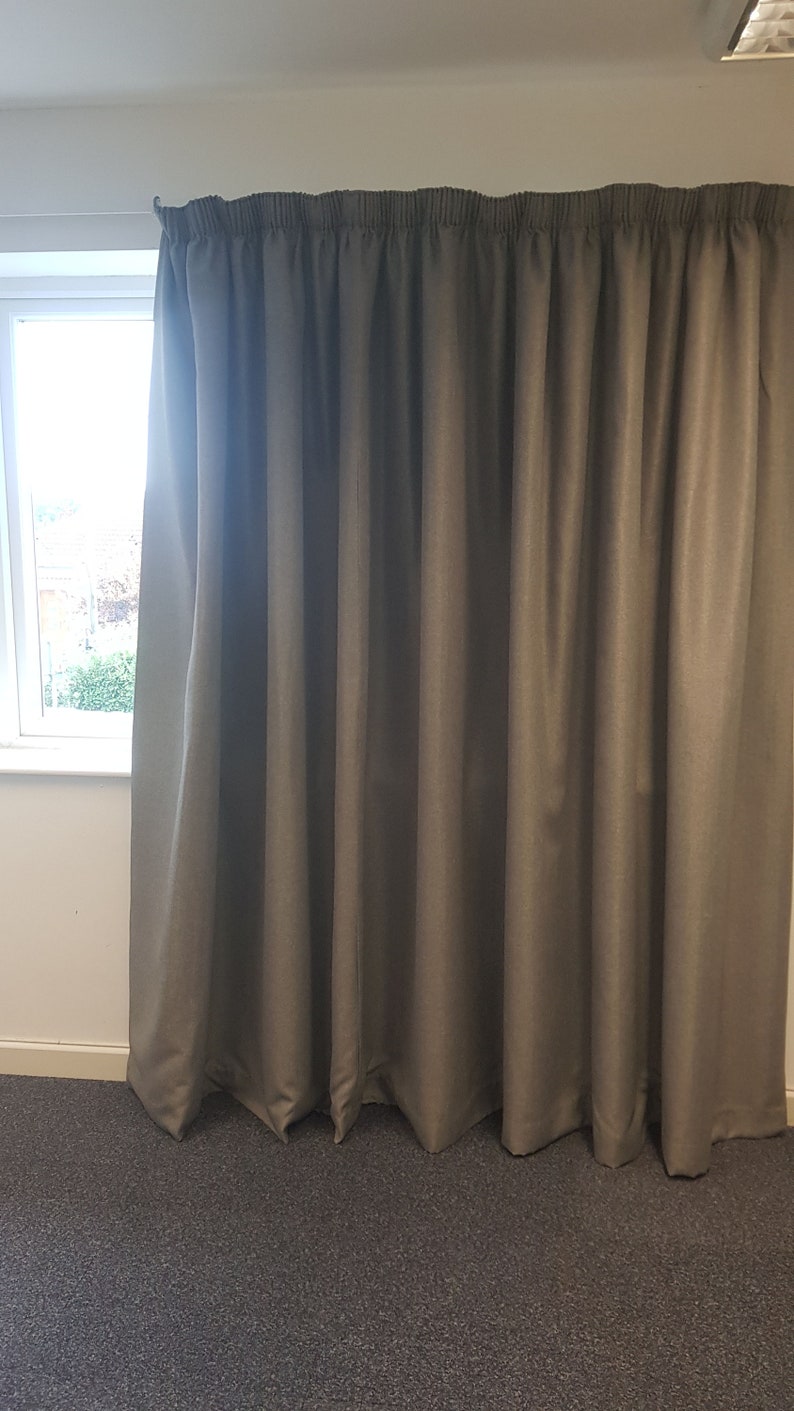Sound Proof Acoustic Curtains Certified to 4db With Windows & Etsy UK