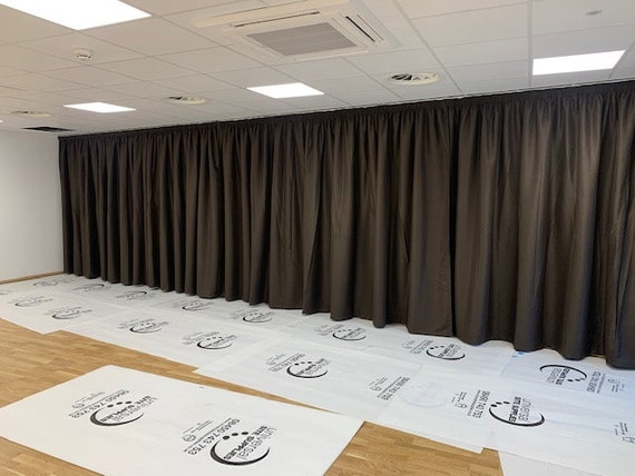 Sound Proof Acoustic Curtains, Thermal Curtains, Acoustic Certified to 4db  With Windows & 11DB as Room Divider 