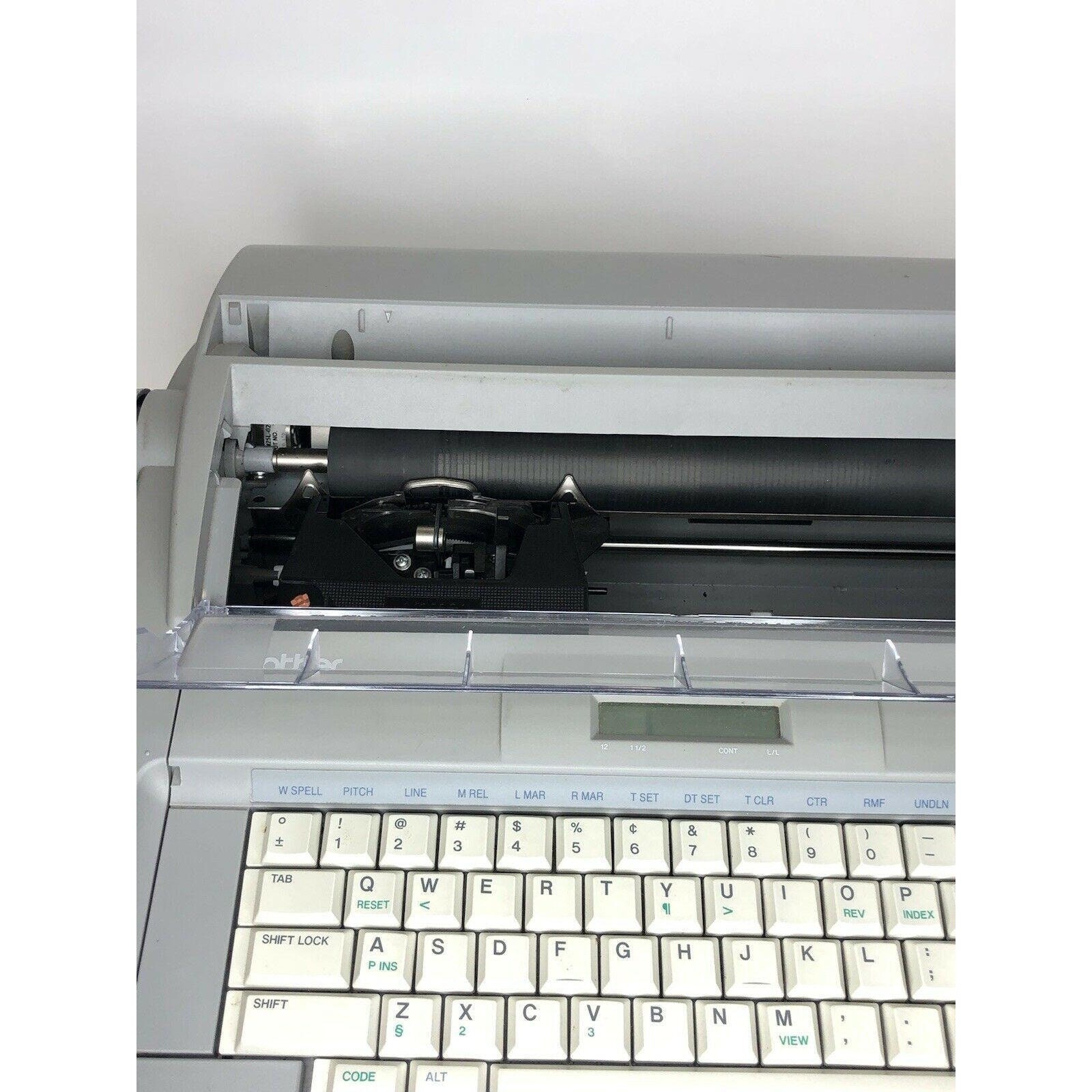 Brother SX4000 Electronic Typewriter Daisy Wheel LCD Works Etsy