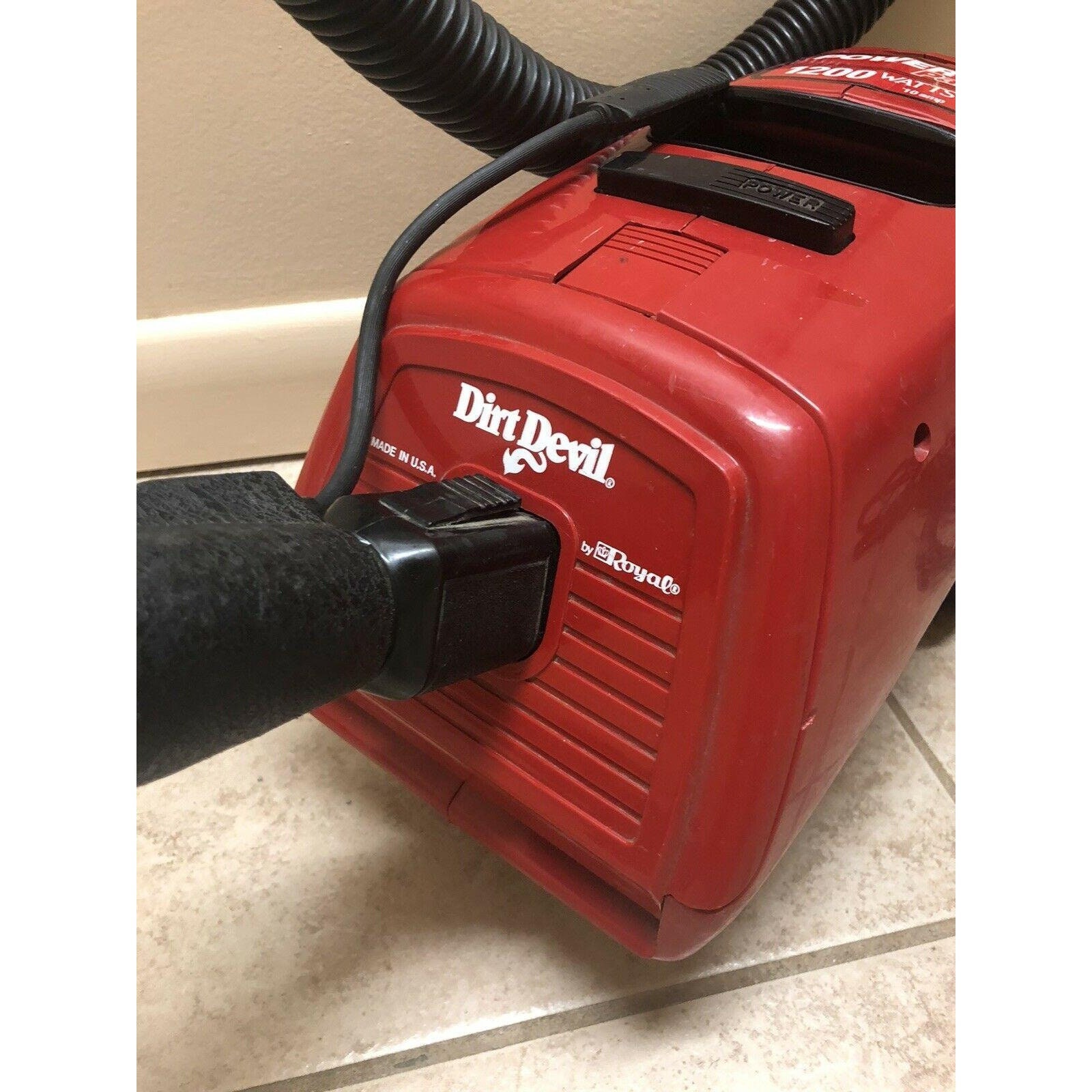 Royal Dirt Devil Power Pak 1200 Watt 10 amp 082123 Canister Etsy