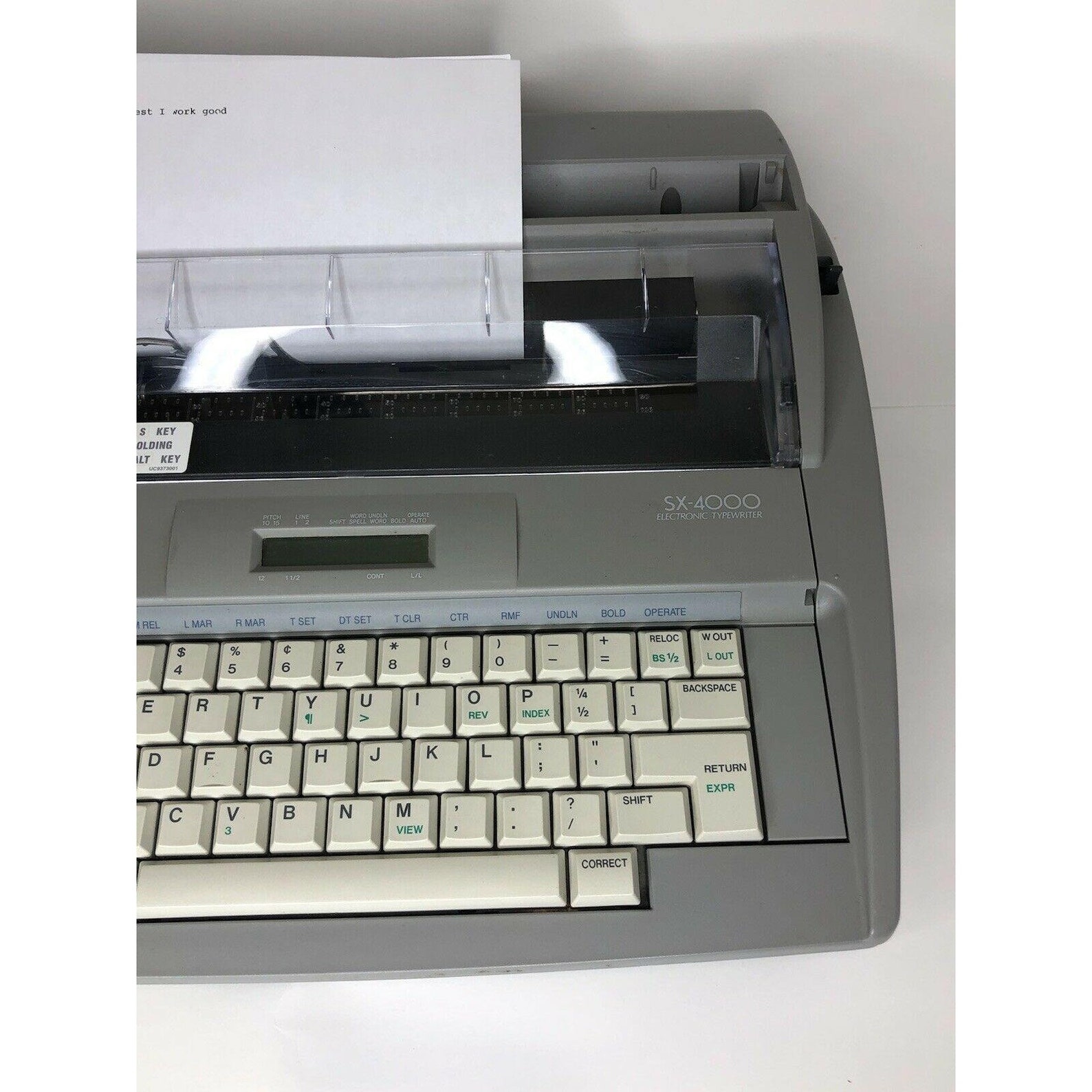 Brother SX4000 Electronic Typewriter Daisy Wheel LCD Works Etsy
