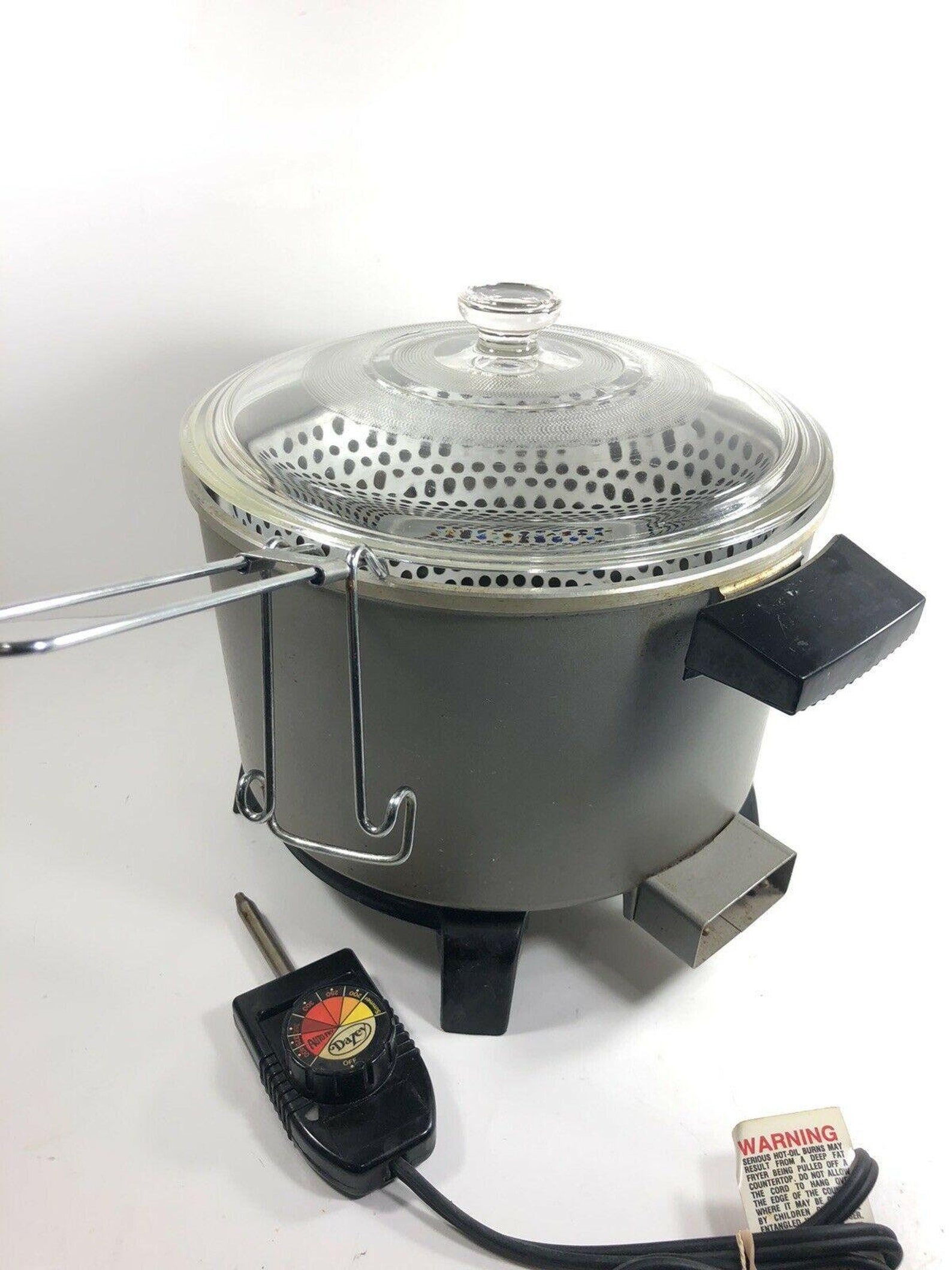 Vintage Dazey 6 qt Chef's Pot Deep Fryer Slow Cooker Model Etsy