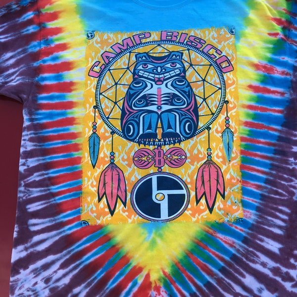 Camp Bisco 2019 Festival Shirt. Tie dye or White