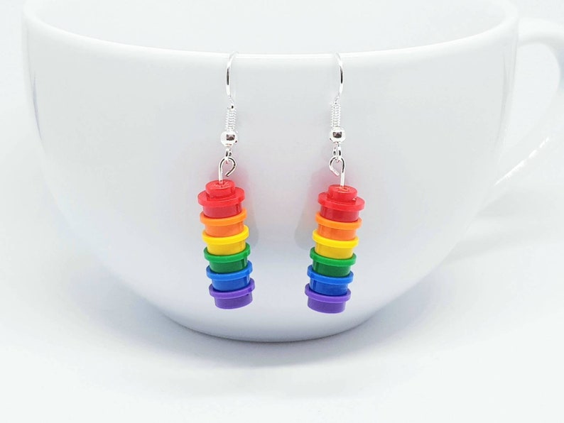 LGBTQ stolz Flagge / stolz Eohrringe / Regenbogen Schmuck ...