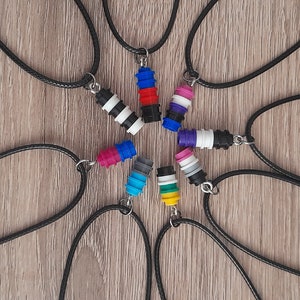 Express Your True Colours with These Lego Brick Pride Necklaces