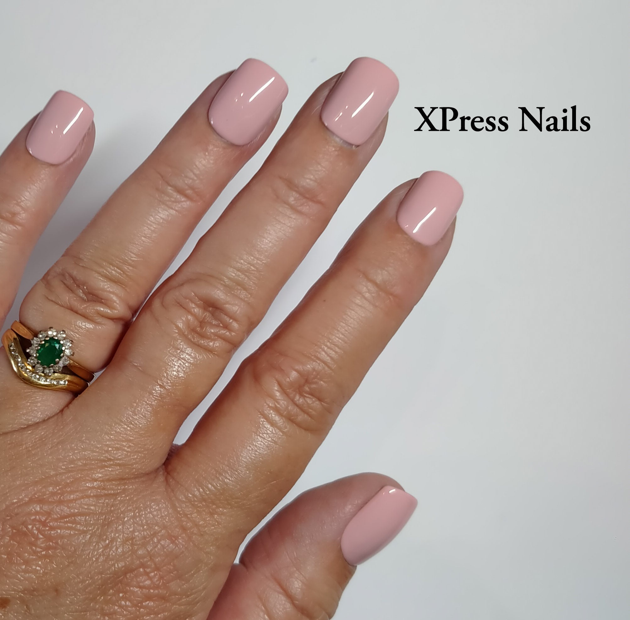 Pretty Pale Pink Press on Nails Set of 20 Short Square Shape | Etsy