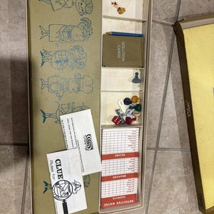 Clue 1963-bordspel