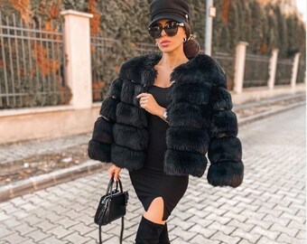dressy fur coat
