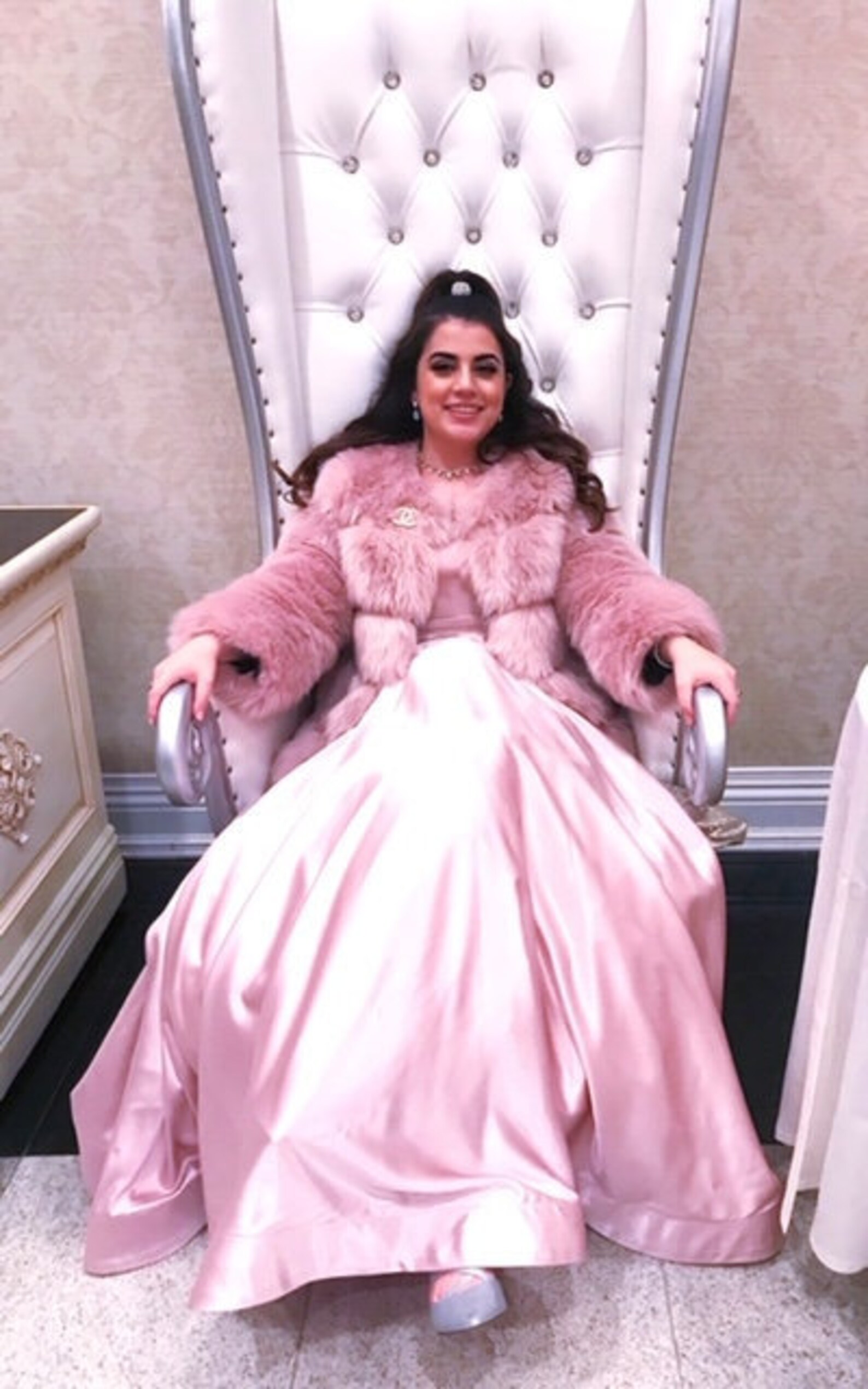 CHICAGO Pink Faux Fur Coat Womens Fur Coat Pink Fur Coat Etsy