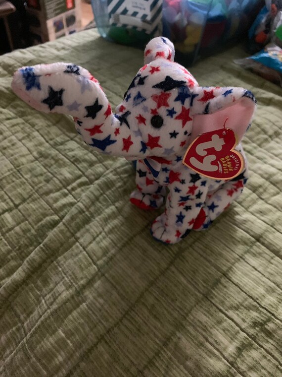 righty 2004 beanie baby
