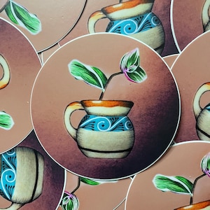 Mi Plantecito Stickers