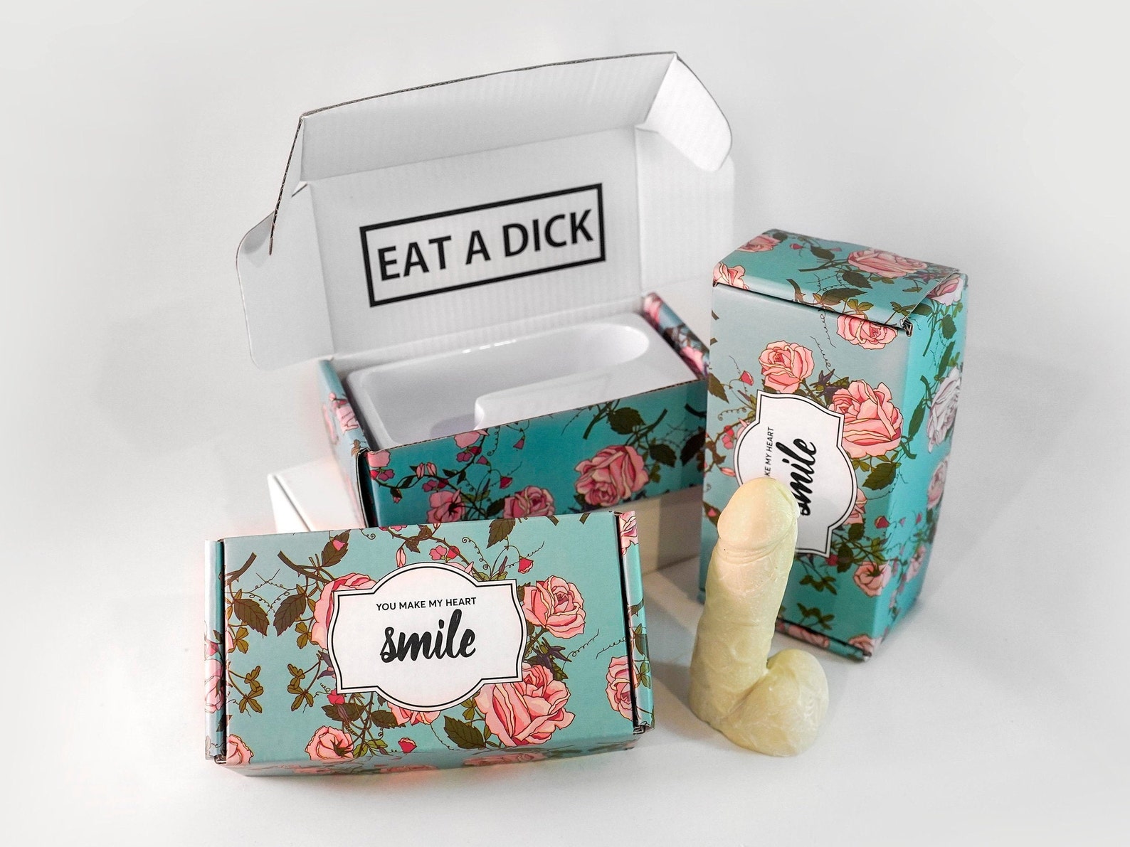 Eat a Dick Box the smile Box Chocolate Dick Real Etsy