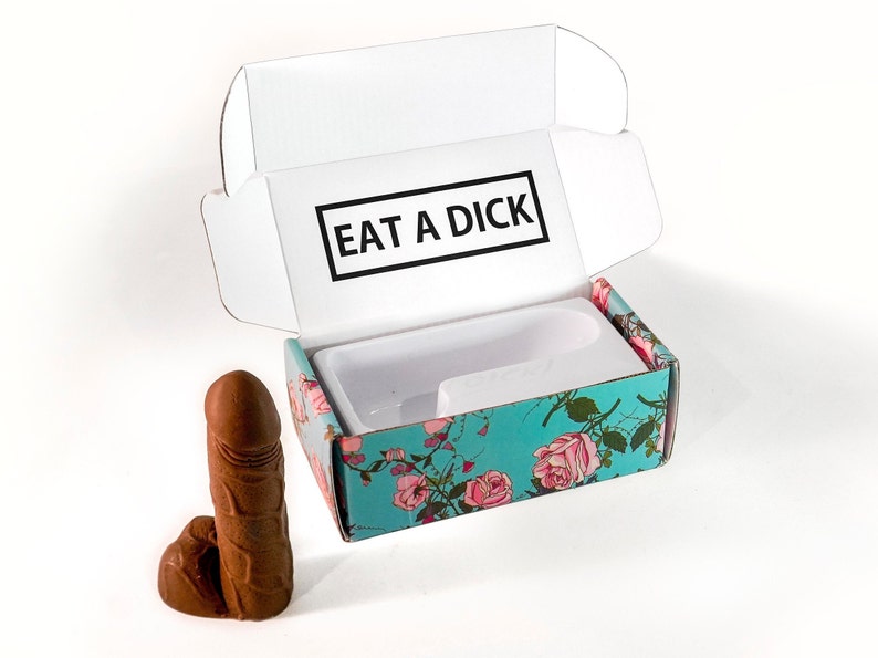 Eat a Dick Box The Smile Box Chocolate Dick Real image 0