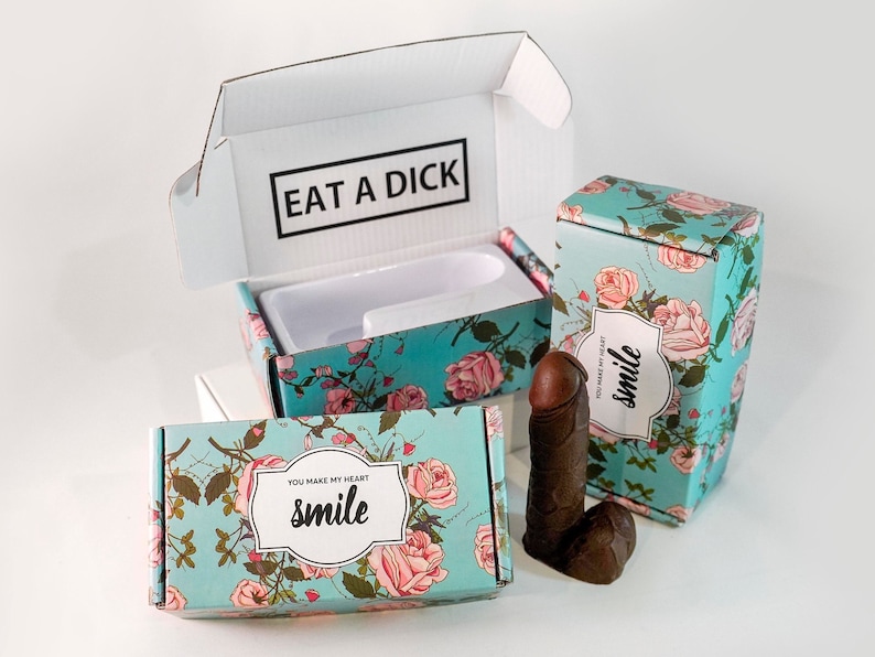 Eat a Dick Box the smile Box Chocolate Dick Real Etsy Australia