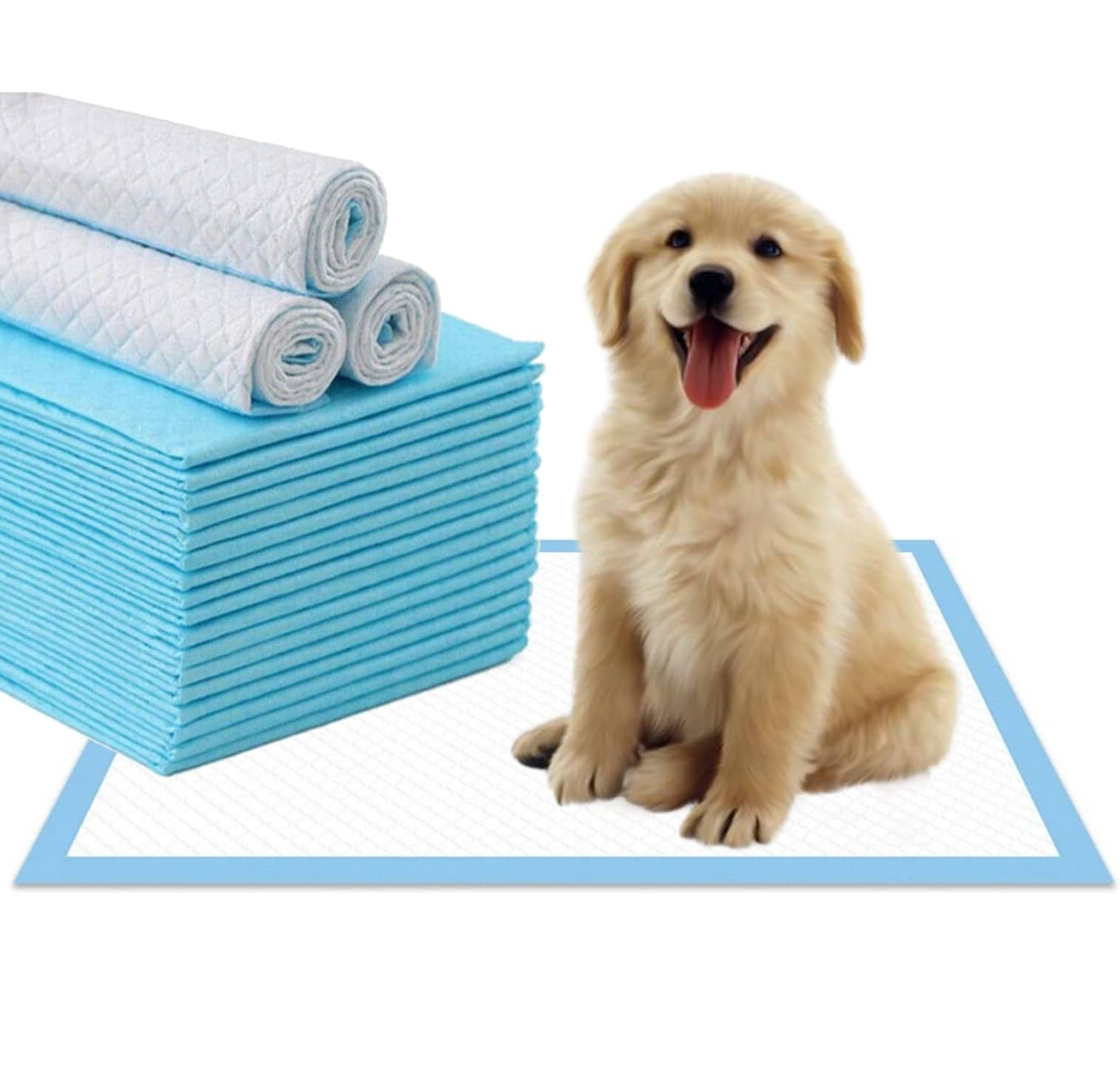 NEW Washable Puppy Pads Dog or Potty Pads Reusable Puppy Training Pads Dog  Potty Pad Dog Pee Toilet 92x122cm-xxl-grey-2 Pack Mat 