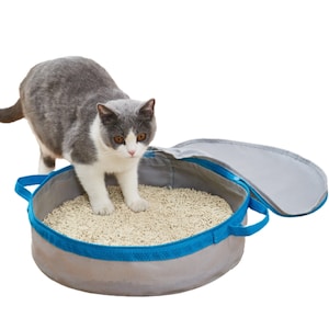 Mr. Peanut&#39;s PortaPotty Litter Box for Traveling Kitties